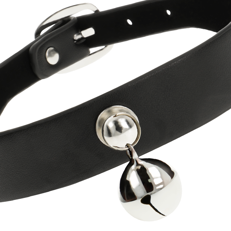 COQUETTE CHIC DESIRE - VEGAN LEATHER NECKLACE WOMAN RATTLE ACCESSORY - Imagem de 4