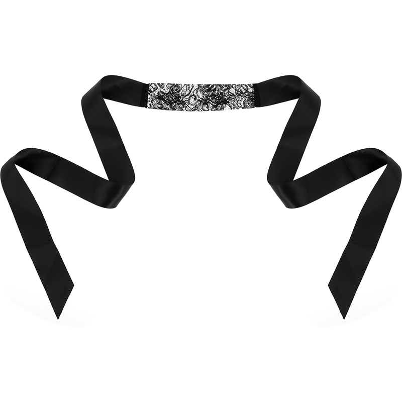 COQUETTE CHIC DESIRE - LACE MASK BLACK - Imagem de 3