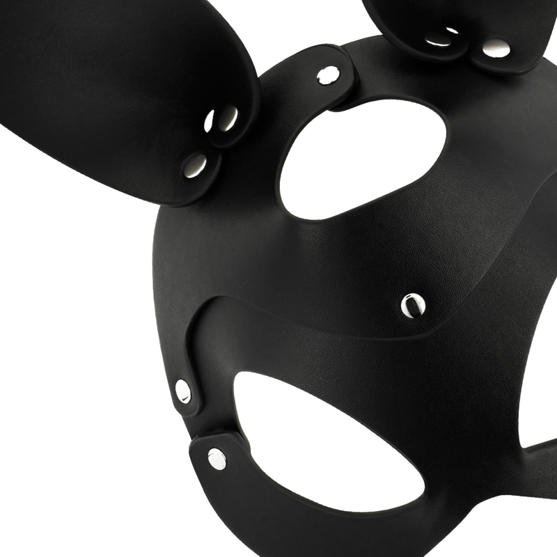 COQUETTE CHIC DESIRE - VEGAN LEATHER MASK WITH BUNNY EARS - Imagem de 4