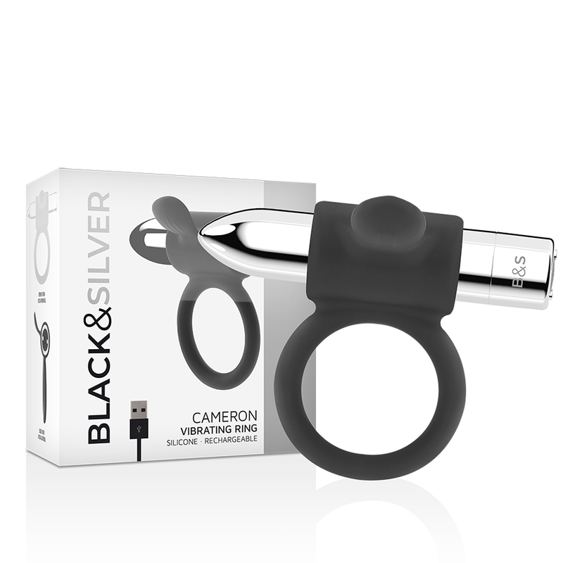 BLACKSILVER - CAMERON RECHARGEABLE RING SILVER - Imagem de 2