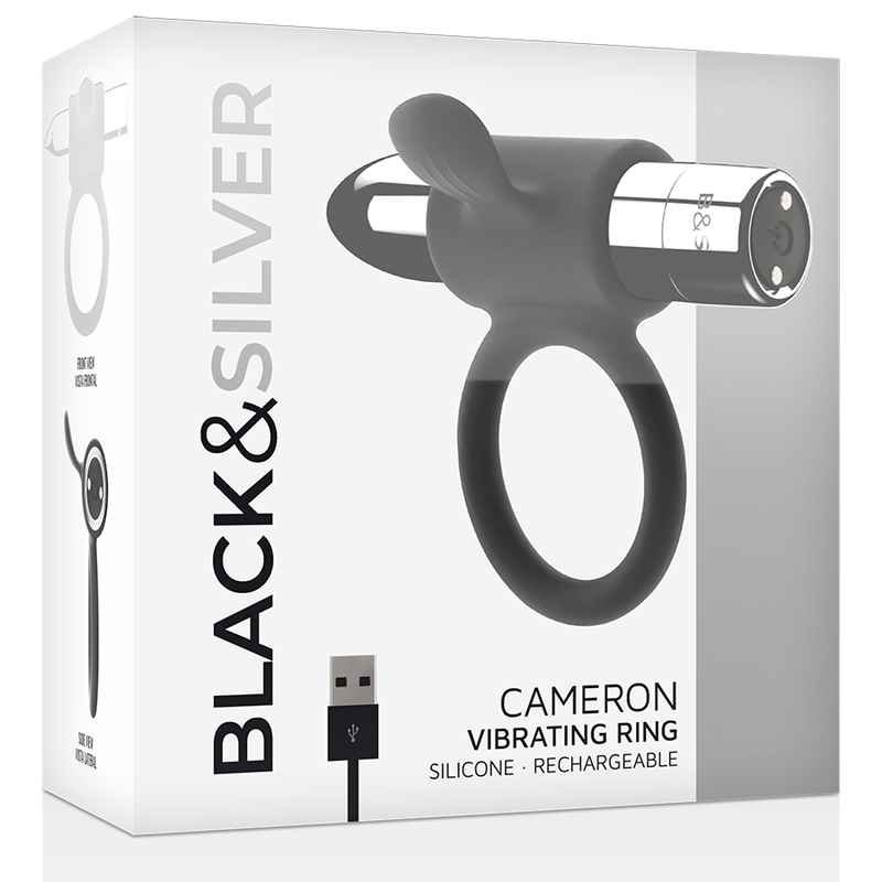 BLACKSILVER - CAMERON RECHARGEABLE RING SILVER - Imagem de 5