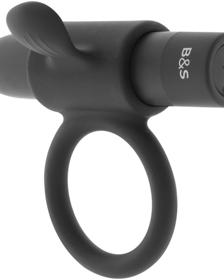 BLACKSILVER - CAMERON BLACK RECHARGEABLE RING