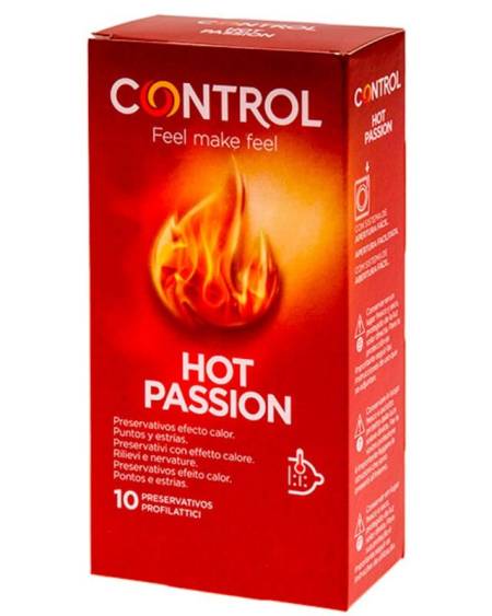 CONTROL - HOT PASSION WARMING EFFECT 10 UNITS