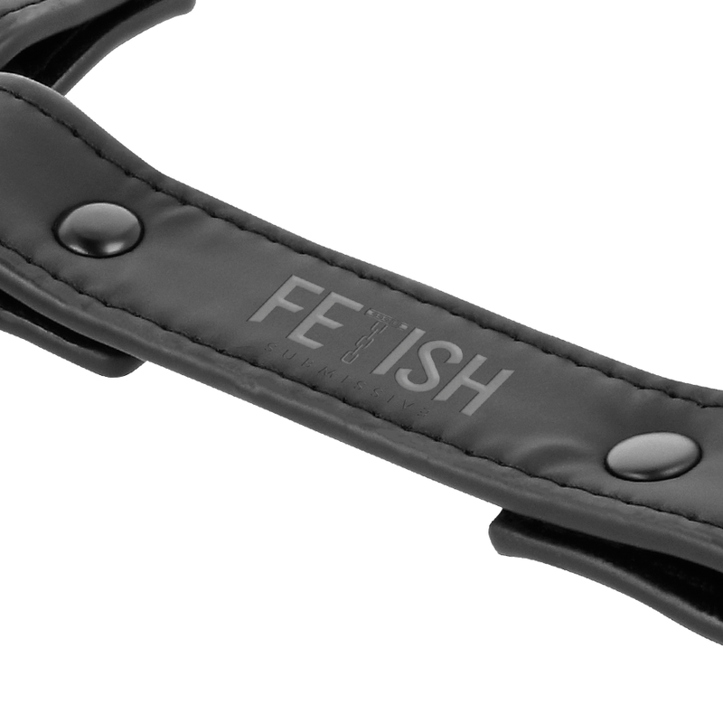 FETISH SUBMISSIVE - VEGAN LEATHER HANDCUFF UNION - Imagem de 3