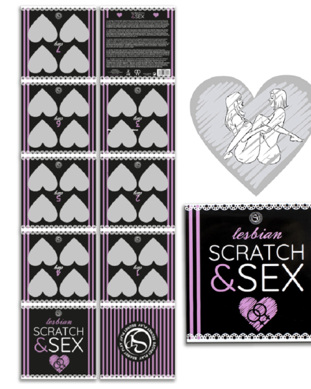 SECRETPLAY - SCRATCH  SEX GAME FOR COUPLES LESBIAN POSITIONS (ES/EN/FR/PT/DE)