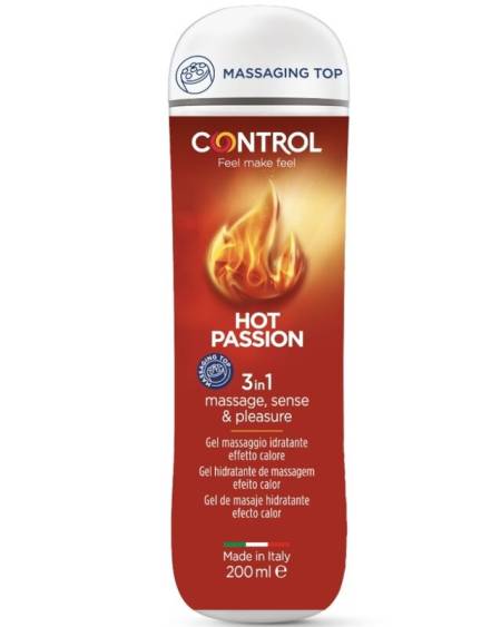 CONTROL - HOT PASSION 3 IN 1 GEL 200 ML
