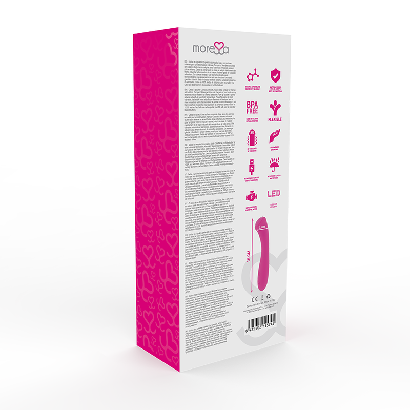 MORESSA - CELSO PREMIUM SILICONE RECHARGEABLE - Imagem de 4