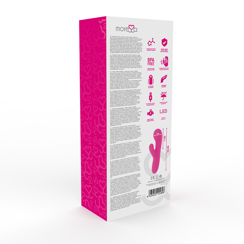 MORESSA - JERRY PREMIUM SILICONE RECHARGEABLE - Imagem de 4