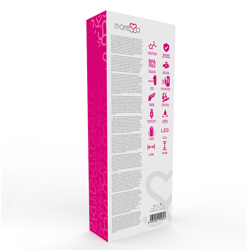 MORESSA - KIRK DUO SUCÇÃO + MASSAGEADOR MULTI-PERFORMANCE PREMIUM SILICONE RECARREGÁVEL - Imagem de 5