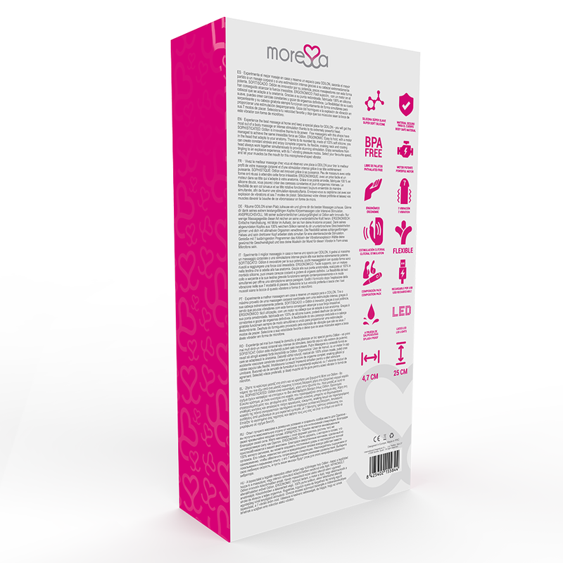 MORESSA - ODILON PREMIUM SILICONE RECHARGEABLE - Imagem de 4