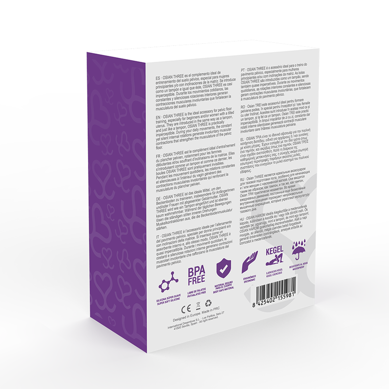 MORESSA - OSIAN THREE PREMIUM LILAC SILICONE - Imagem de 4