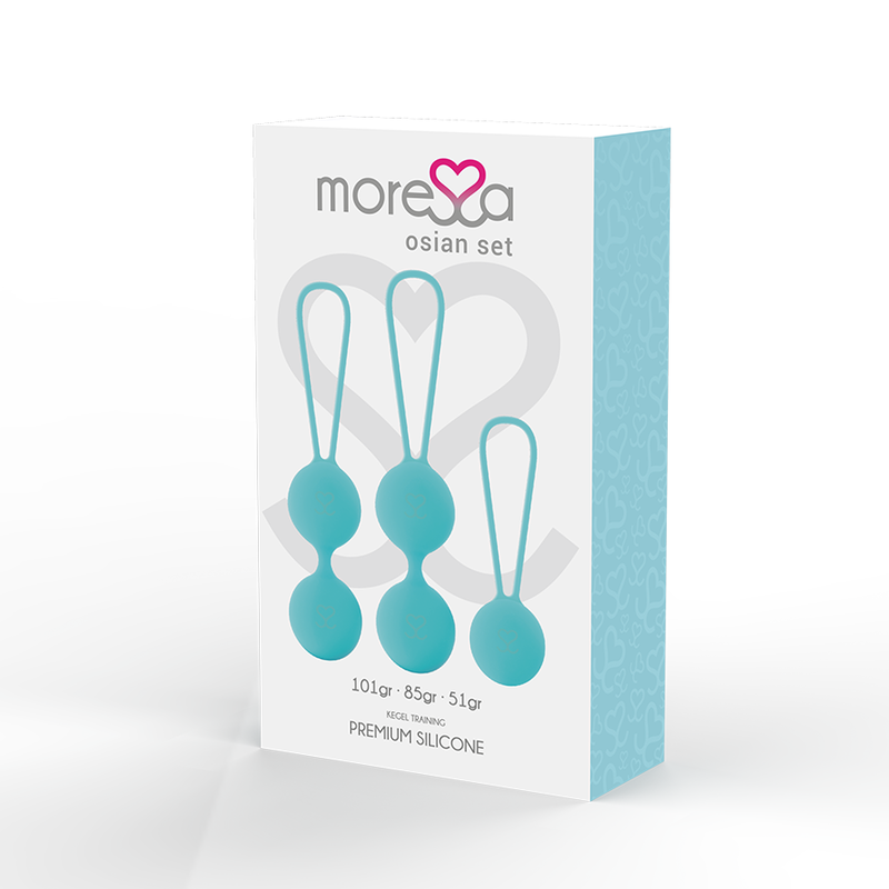 MORESSA - OSIAN SET PREMIUM TURQUOISE SILICONE - Imagem de 3