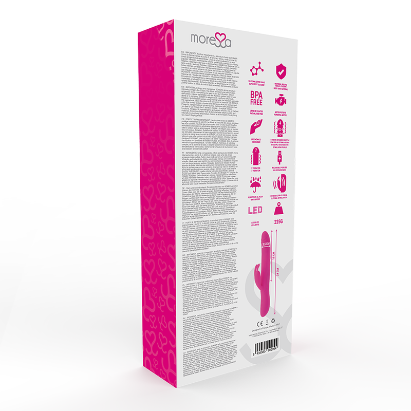 MORESSA - SOMER PREMIUM VIBRATOR WITH MULTIPLE ROTATION - Imagem de 5
