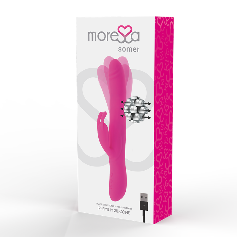MORESSA - SOMER PREMIUM VIBRATOR WITH MULTIPLE ROTATION - Imagem de 4