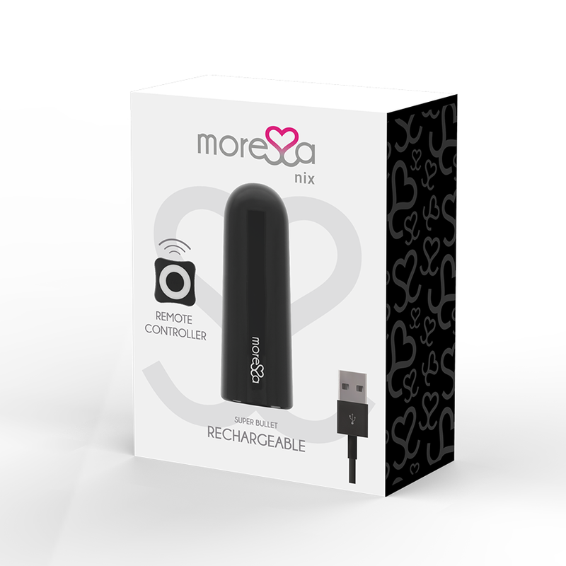 MORESSA - NIX VIBRATOR REMOTE CONTROL BLACK - Imagem de 3