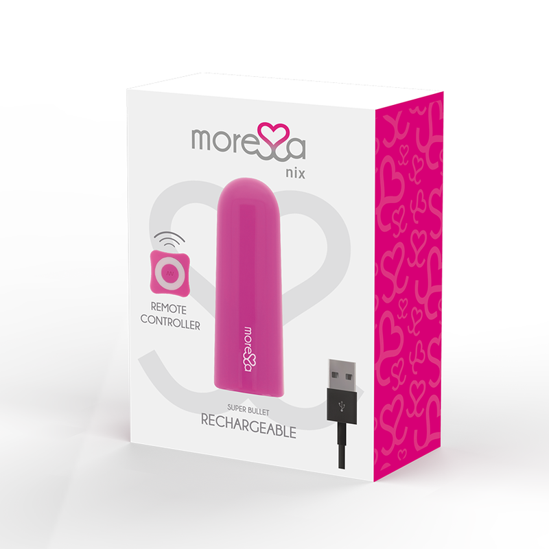 MORESSA - NIX VIBRATOR REMOTE CONTROL PINK - Imagem de 3