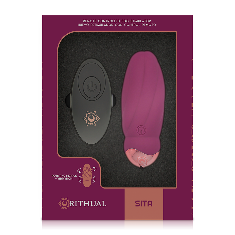 RITHUAL - SITA EGG REMOTE CONTROL BEAD ROTATION + VIBRATION - Imagem de 5