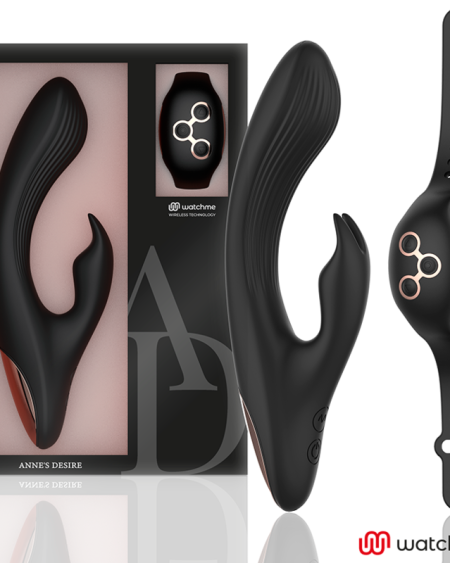 ANNE'S DESIRE - RABBIT REMOTE CONTROL TECHNOLOGY WATCHME BLACK/GOLD
