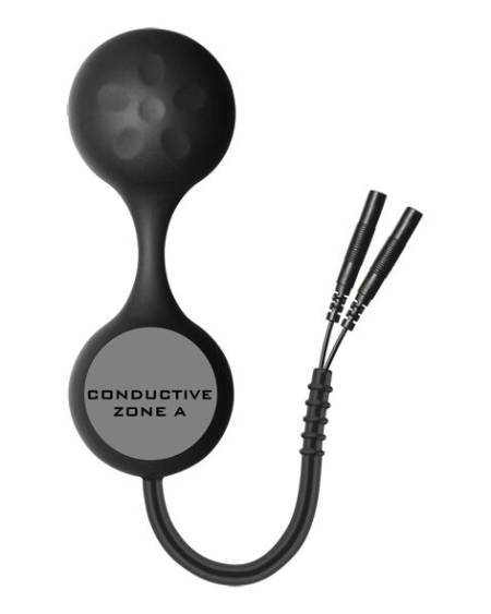 ELECTRASTIM - LULA SILICONE BLACK KEGEL EXCERSISOR