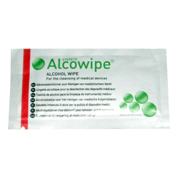 ELECTRASTIM - ALCOHOL CLEANSING WIPES 10 UNITS - Imagem de 2