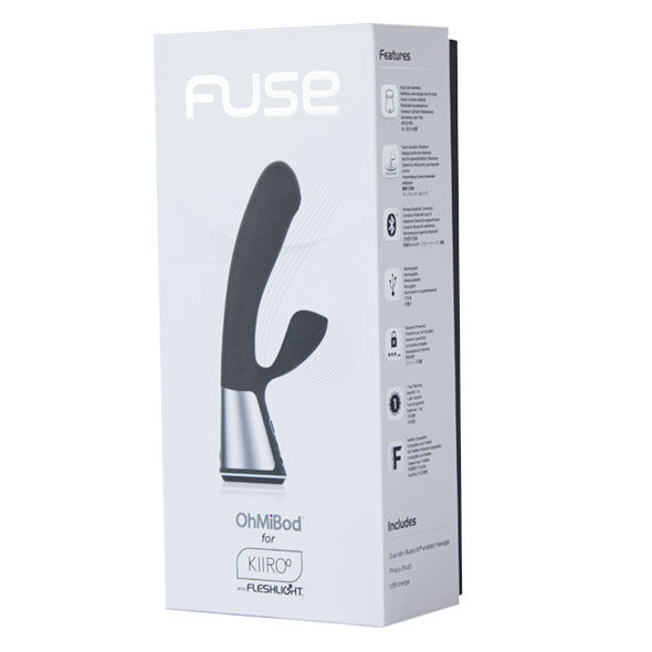 KIIROO - OHMIBOD FUSE APP REMOTE CONTROL BLACK - Imagem de 3
