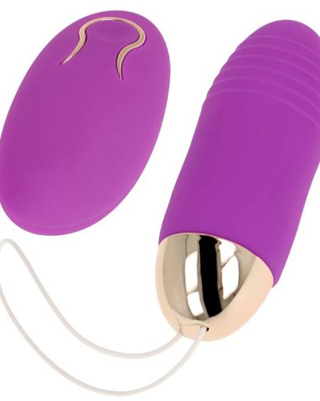 OHMAMA - REMOTE CONTROL VIBRATING EGG 10 SPEEDS PURPLE