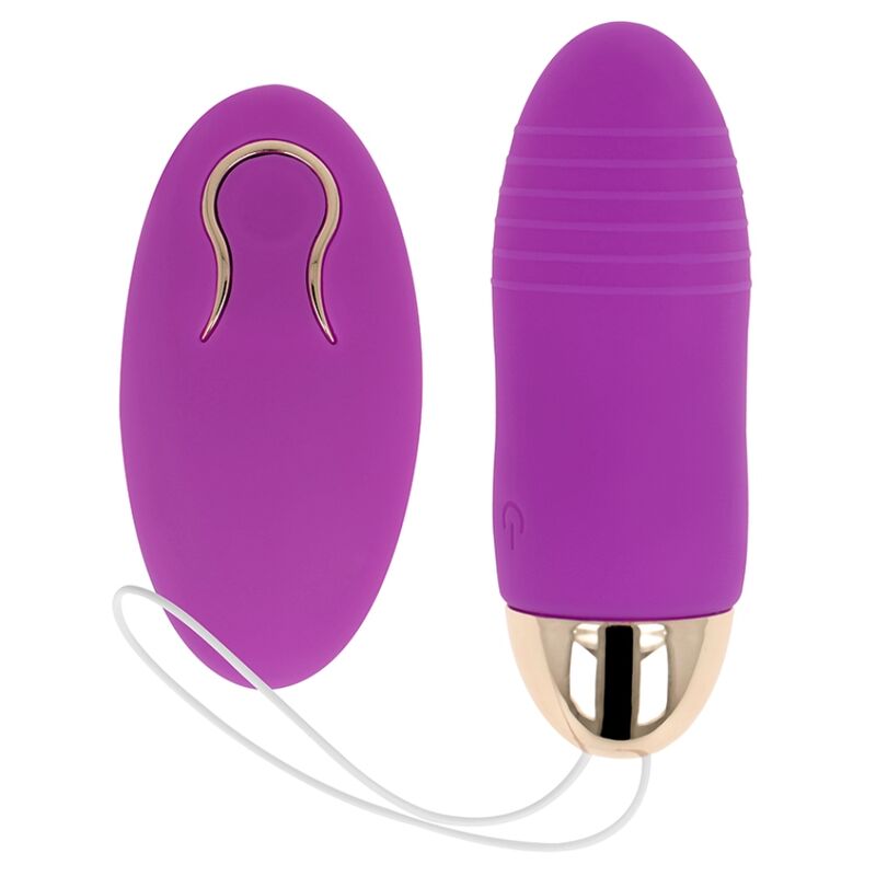 OHMAMA - REMOTE CONTROL VIBRATING EGG 10 SPEEDS PURPLE - Imagem de 2
