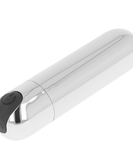 OHMAMA - SILVER VIBRATING BULLET 8 CM