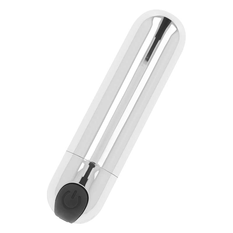 OHMAMA - SILVER VIBRATING BULLET 8 CM - Imagem de 2