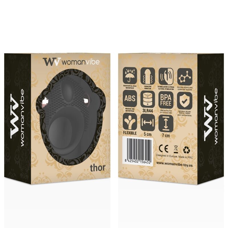 WOMANVIBE - THOR SILICONE VIBRATOR RING - Imagem de 2
