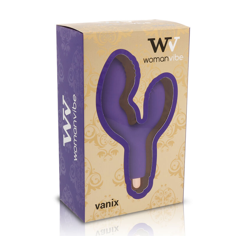 WOMANVIBE - VANIX VIBRATOR STIMULATOR SILICONE - Imagem de 2