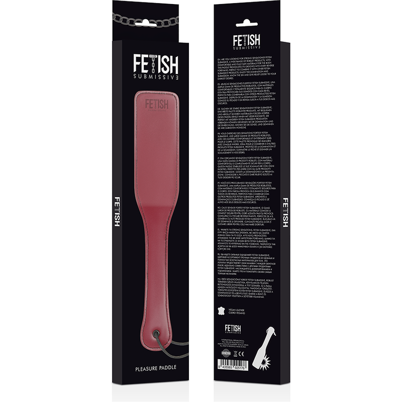 FETISH SUBMISSIVE DARK ROOM - VEGAN LEATHER WHIP - Imagem de 5