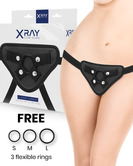 X RAY - HARNESS WITH SILICONE RINGS