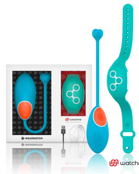WEARWATCH - WATCHME TECHNOLOGY REMOTE CONTROL EGG BLUE / AQUAMARINE
