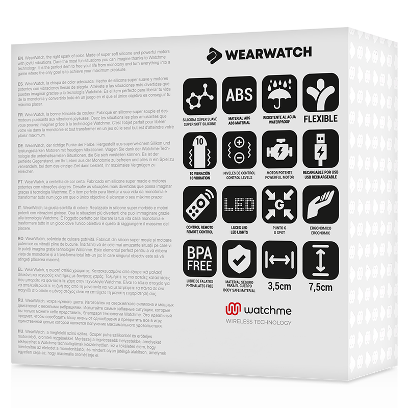 WEARWATCH - WATCHME TECHNOLOGY REMOTE CONTROL EGG FUCHSIA / PINK - Imagem de 5