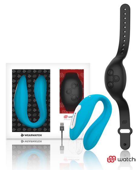 WEARWATCH - WATCHME DUAL TECHNOLOGY VIBRATOR INDIGO / JET