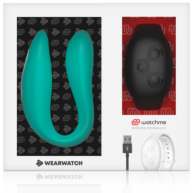 WEARWATCH - DUAL TECHNOLOGY VIBRATOR WATCHME AQUAMARINE / JET - Imagem de 5