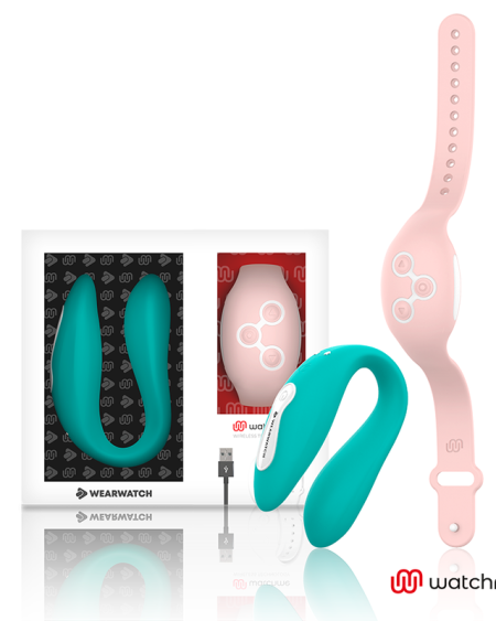 WEARWATCH - WATCHME DUAL TECHNOLOGY VIBRATOR SEA WATER / PINK