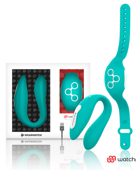 WEARWATCH - DUAL TECHNOLOGY WATCHME LIGHT GREEN VIBRATOR