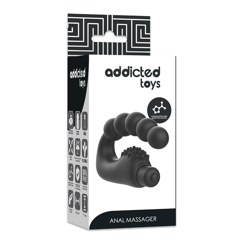 ADDICTED TOYS - ANAL MASSAGER PROSTATIC WITH VIBRATION - Imagem de 5