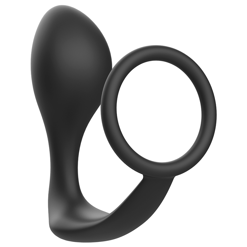 ADDICTED TOYS - ANAL PLUG WITH BLACK SILICONE RING - Imagem de 3