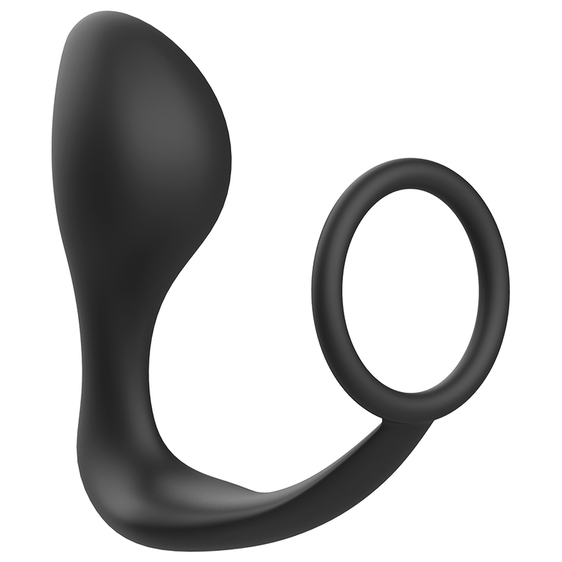 ADDICTED TOYS - ANAL PLUG WITH BLACK SILICONE RING - Imagem de 2