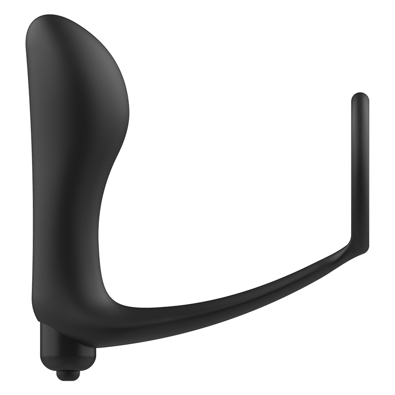 ADDICTED TOYS - VIBRATORY ANAL PLUG WITH PENIS RING - Imagem de 3